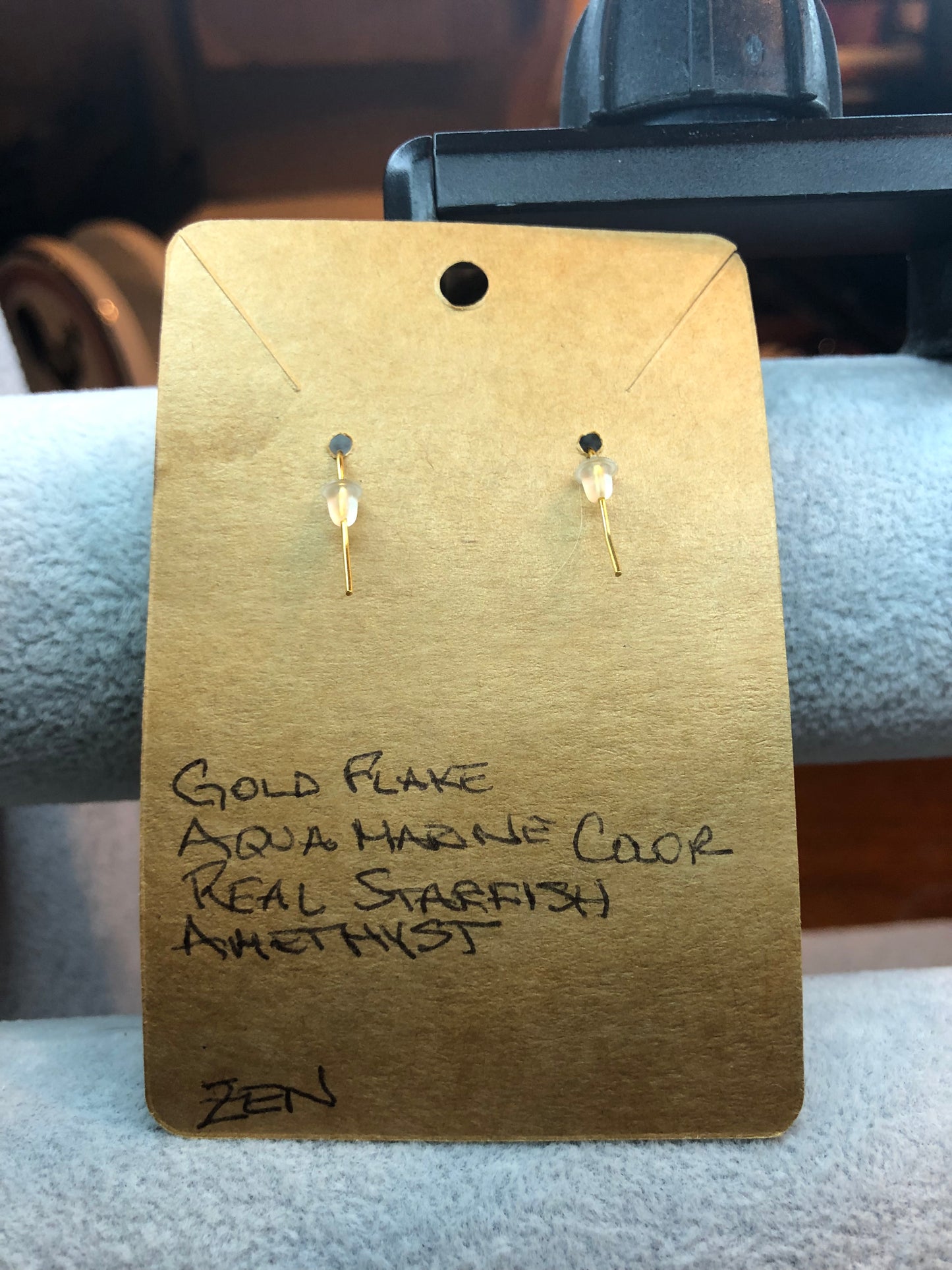 REAL Starfish Earrings Jewelry