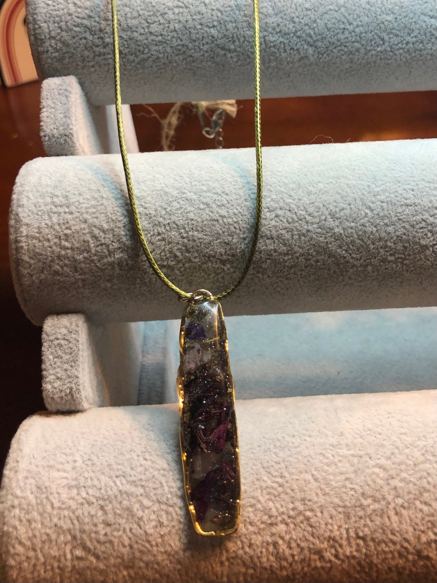 Amethyst and Black Obsidian Necklace Jewelry