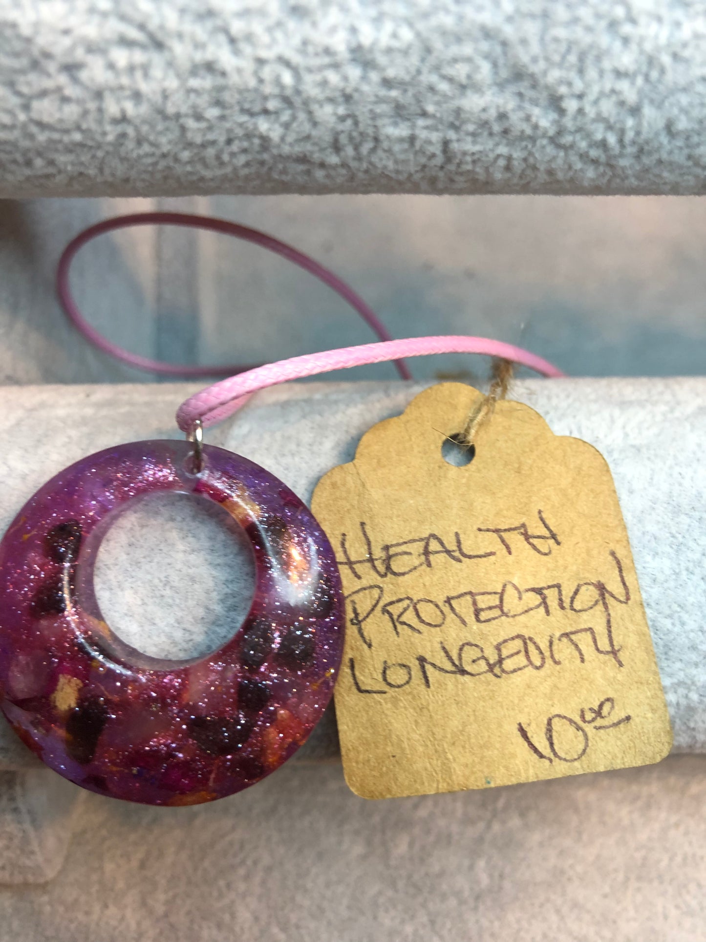 Amethyst and Lavender Necklace Jewelry