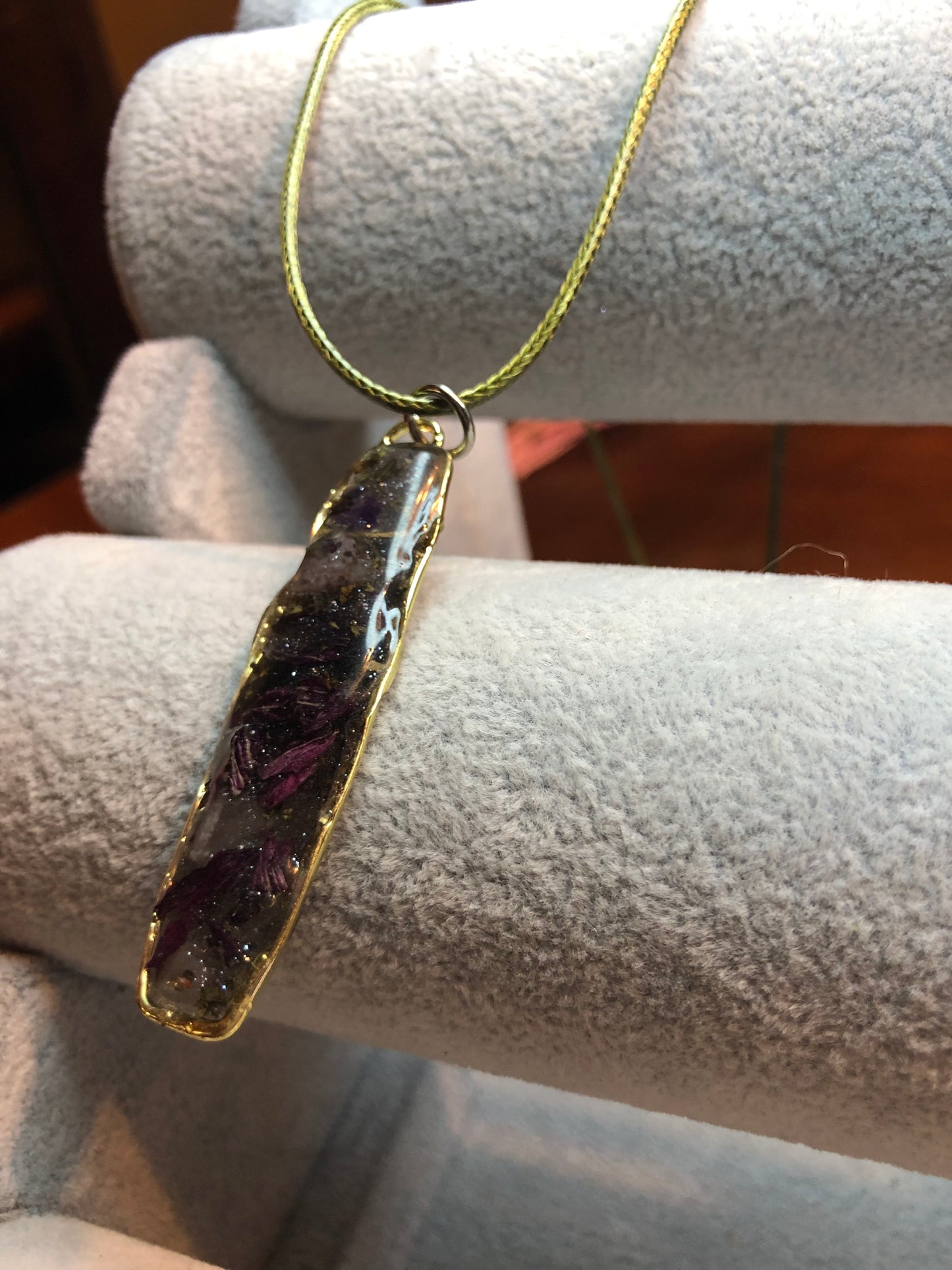 Amethyst and Black Obsidian Necklace Jewelry
