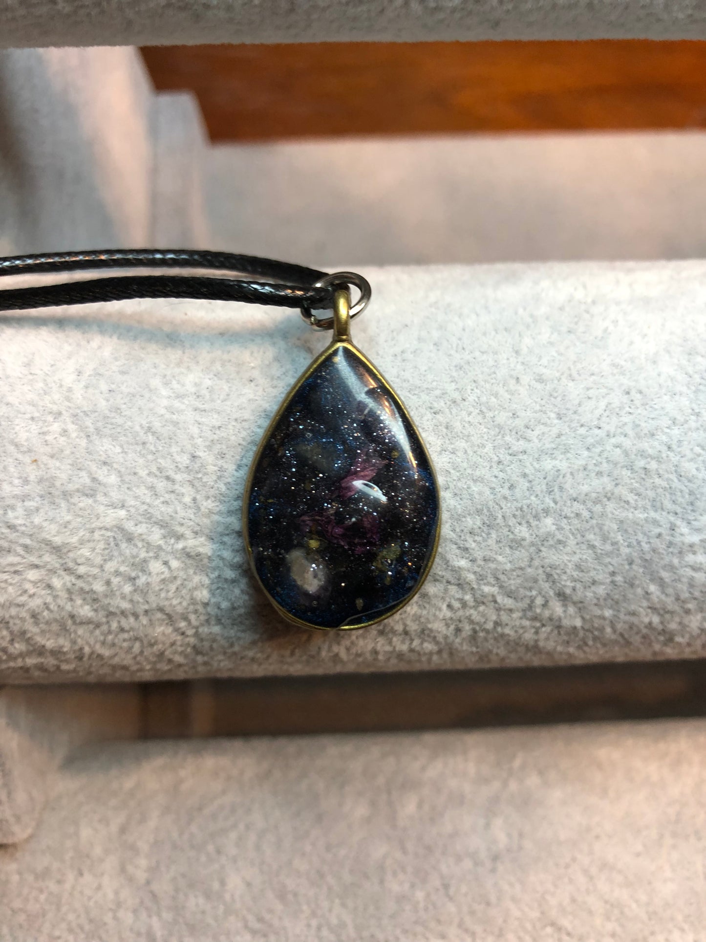 Amethyst and Black Obsidian Necklace Jewelry - Imperfect Doming