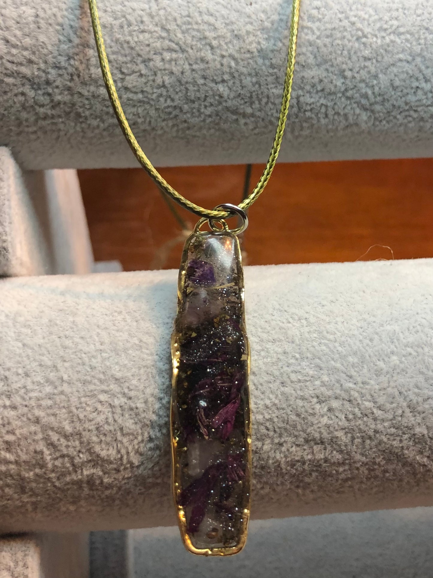 Amethyst and Black Obsidian Necklace Jewelry