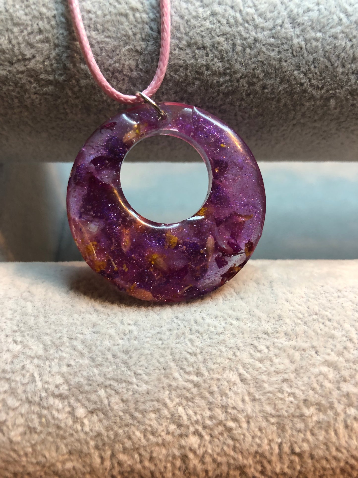 Amethyst and Lavender Necklace Jewelry