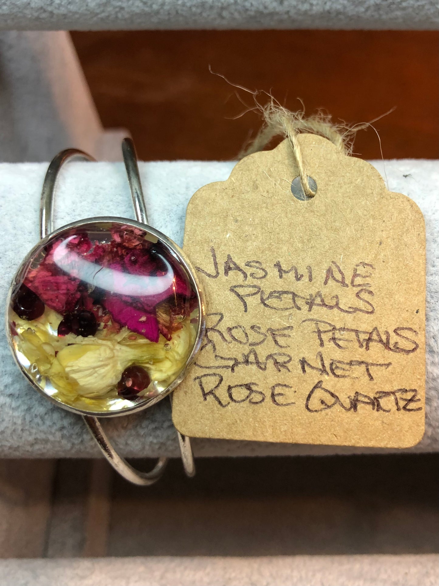 Garnet and Rose Quartz Bracelet Jewelry