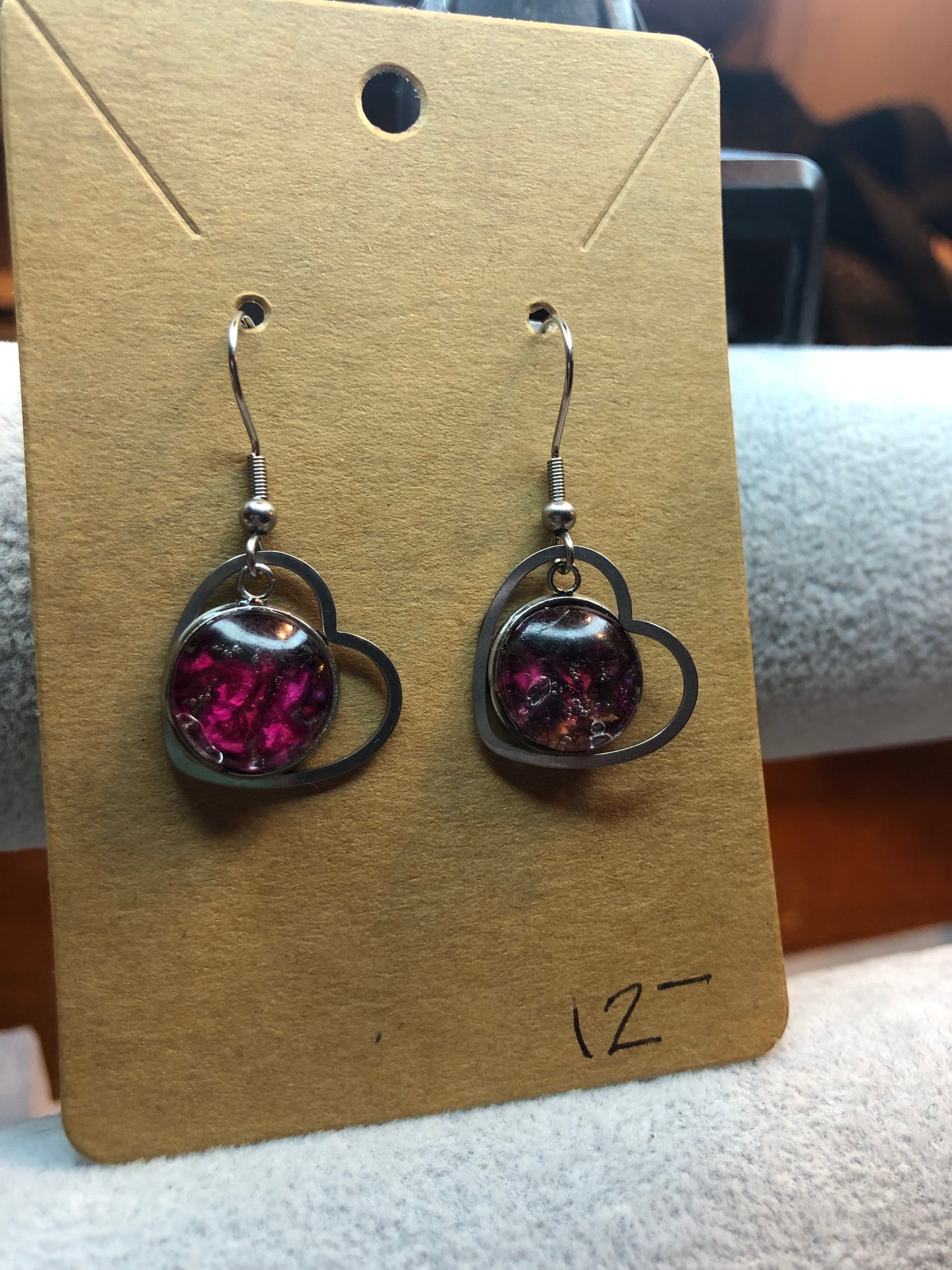 Rose Petal Earrings Jewelry