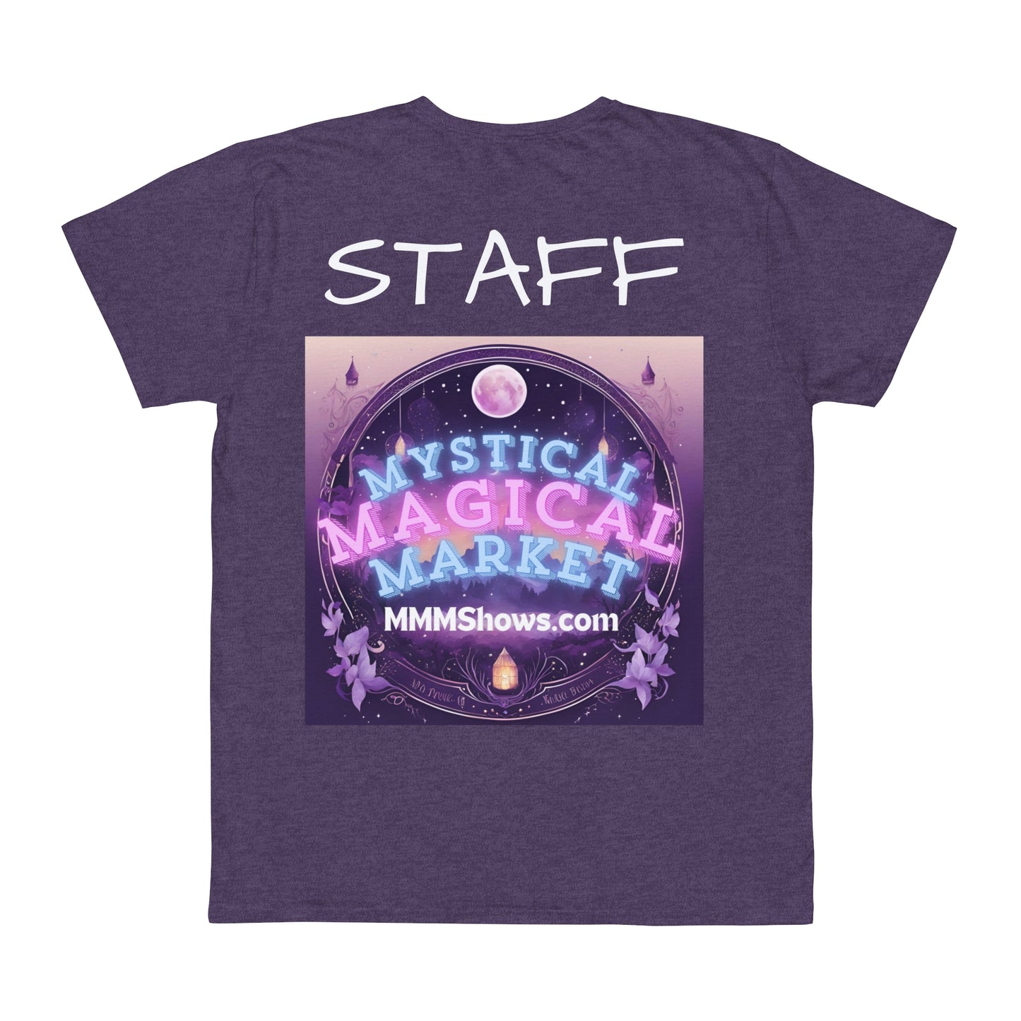 Mystical Magical Market Staff T-Shirt — Event Crew Tee with Logo