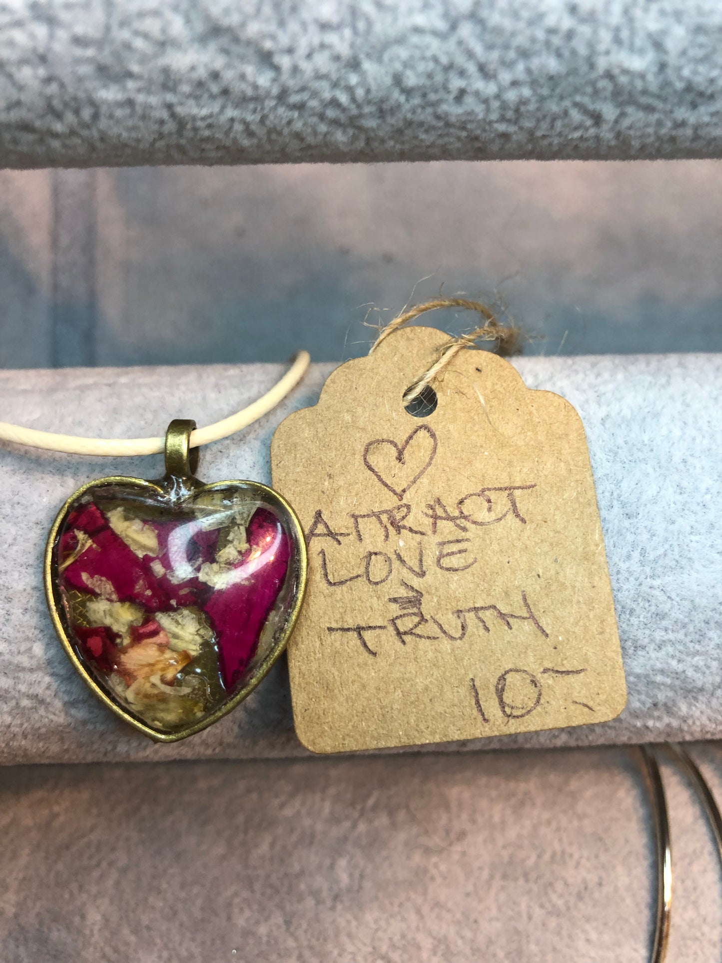 Amethyst and Lavender Necklace Jewelry