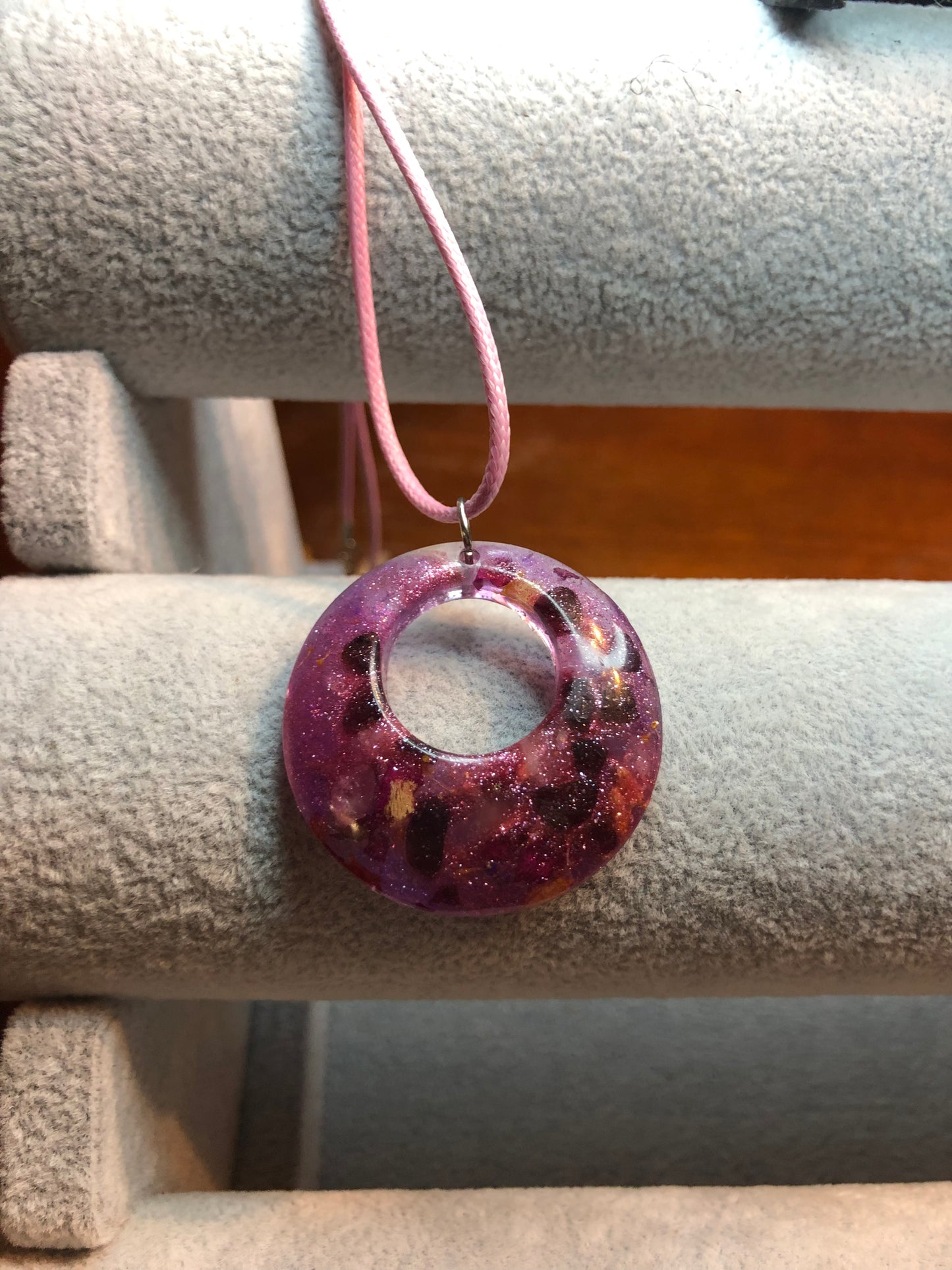 Amethyst and Lavender Necklace Jewelry
