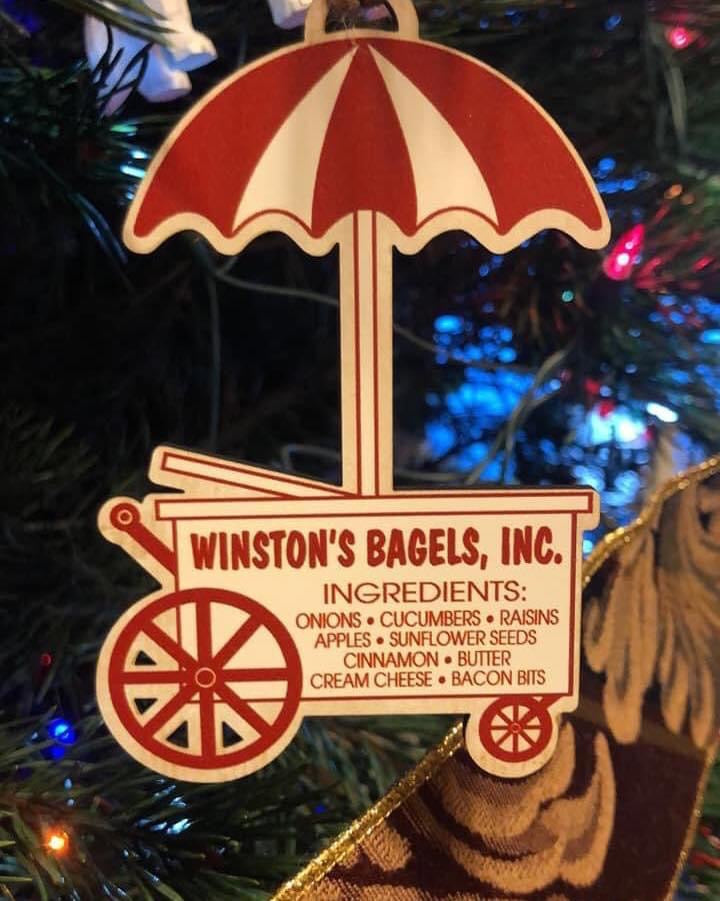 Winston's Bagel's (TM) Ornament