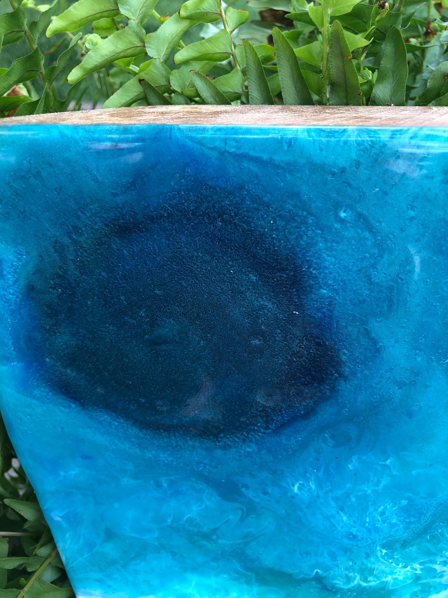 Large and HEAVY Blue Hole Charcuterie Board