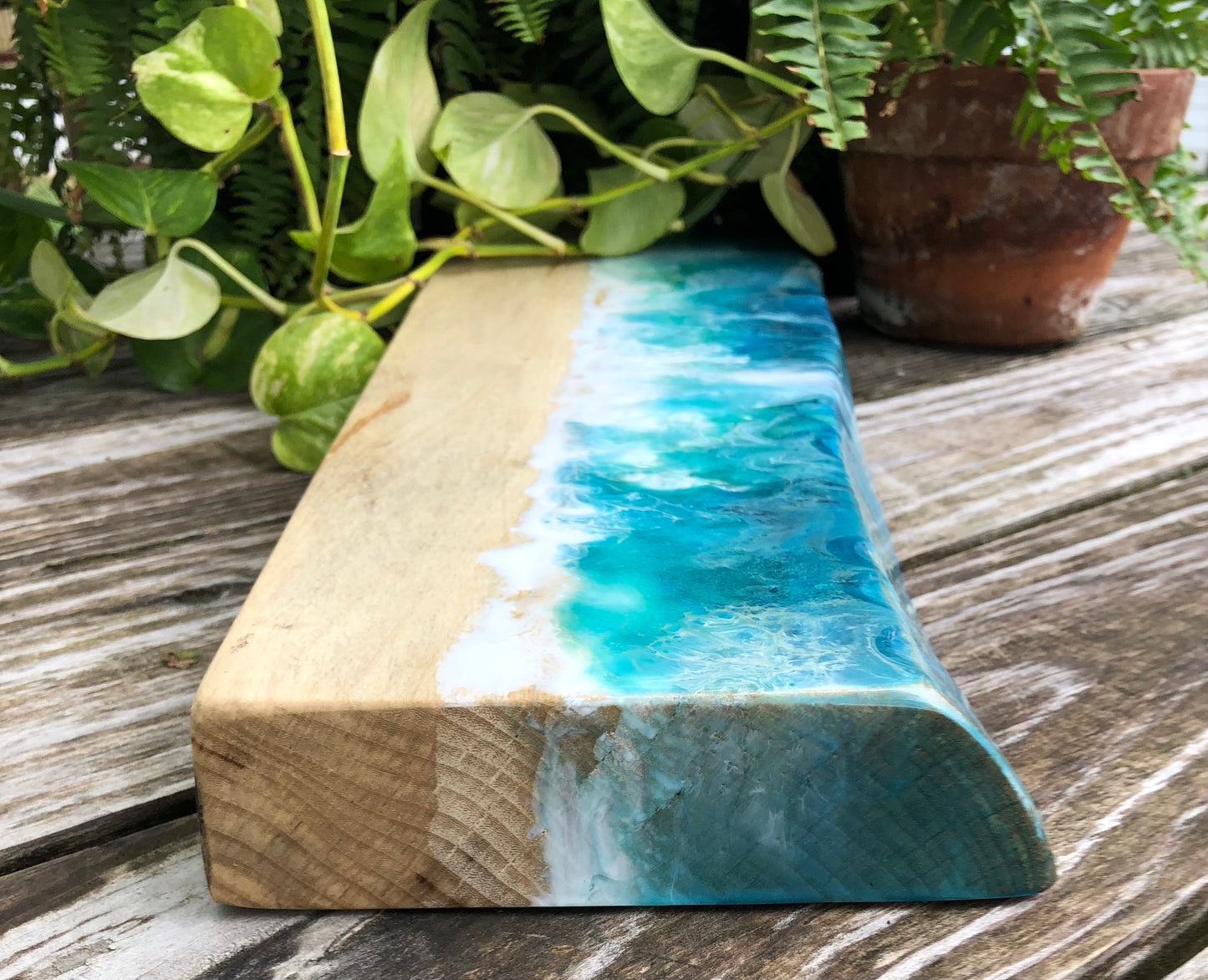 ***SOLD***Very Long Ocean Charcuterie Board