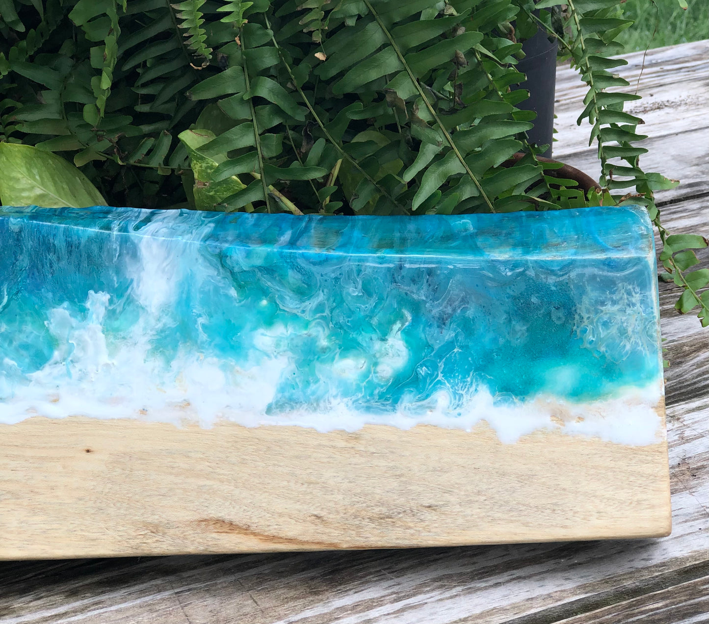 ***SOLD***Very Long Ocean Charcuterie Board