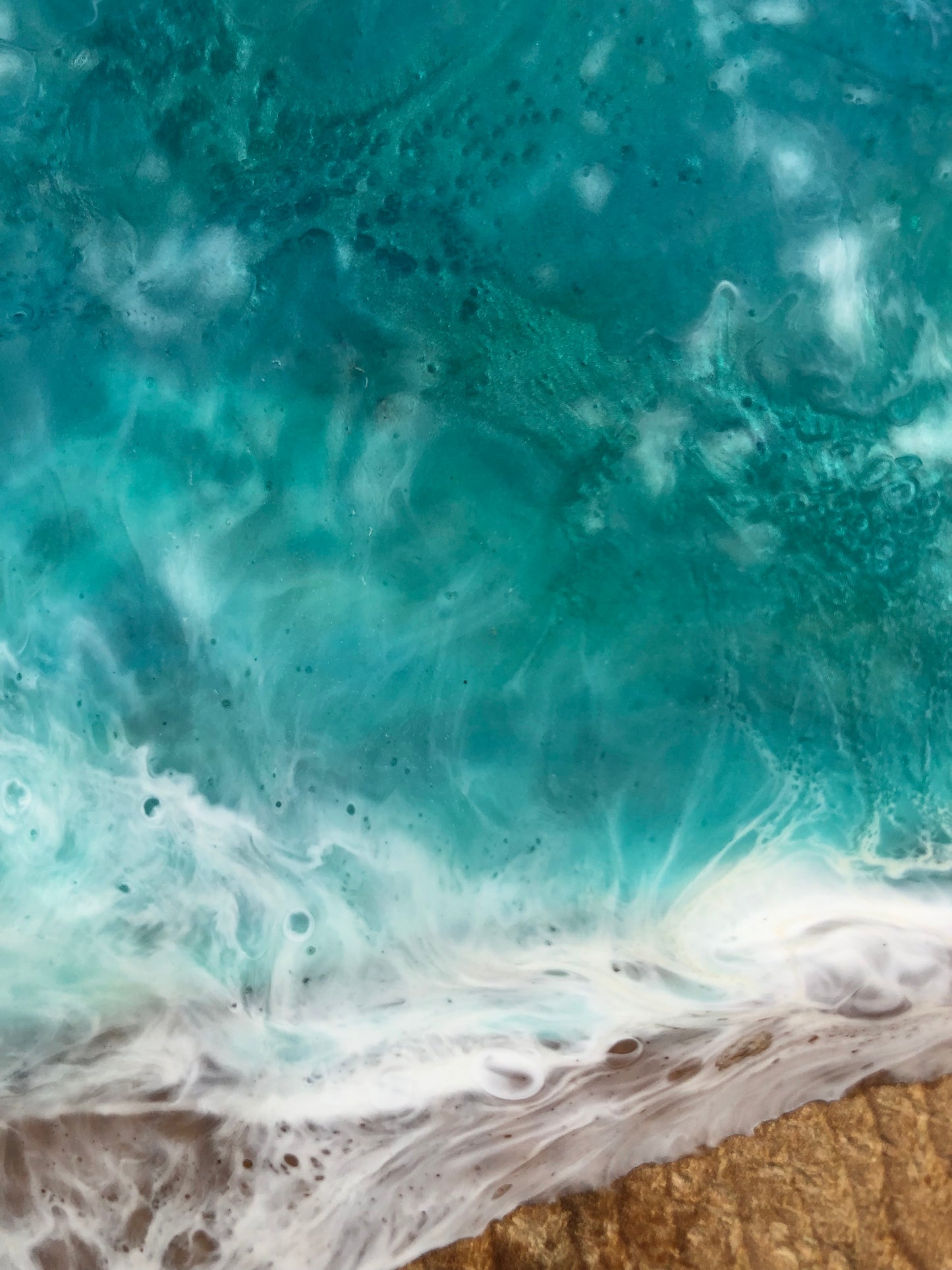 Large and HEAVY Blue Hole Charcuterie Board