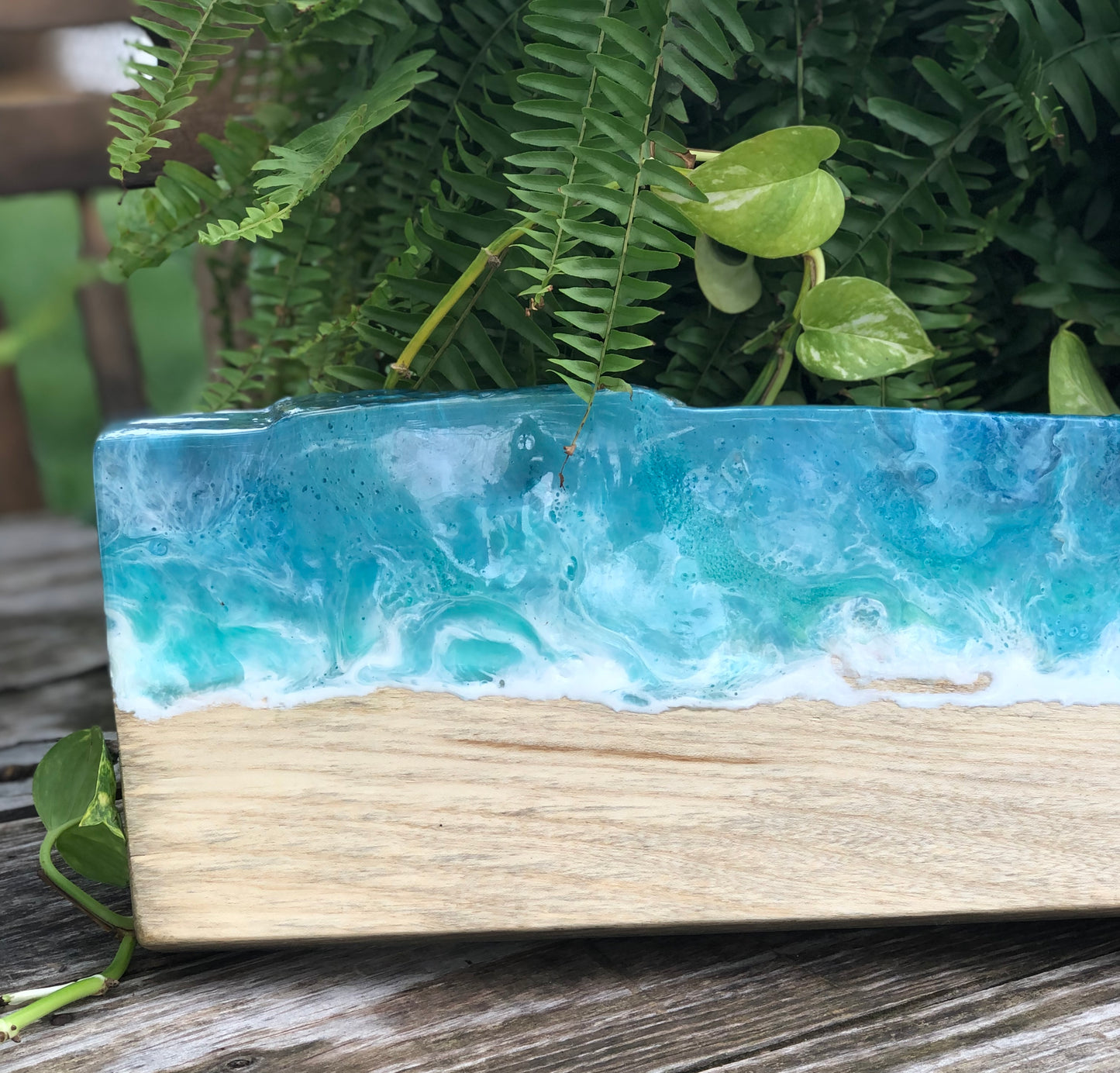 ***SOLD***Very Long Ocean Charcuterie Board