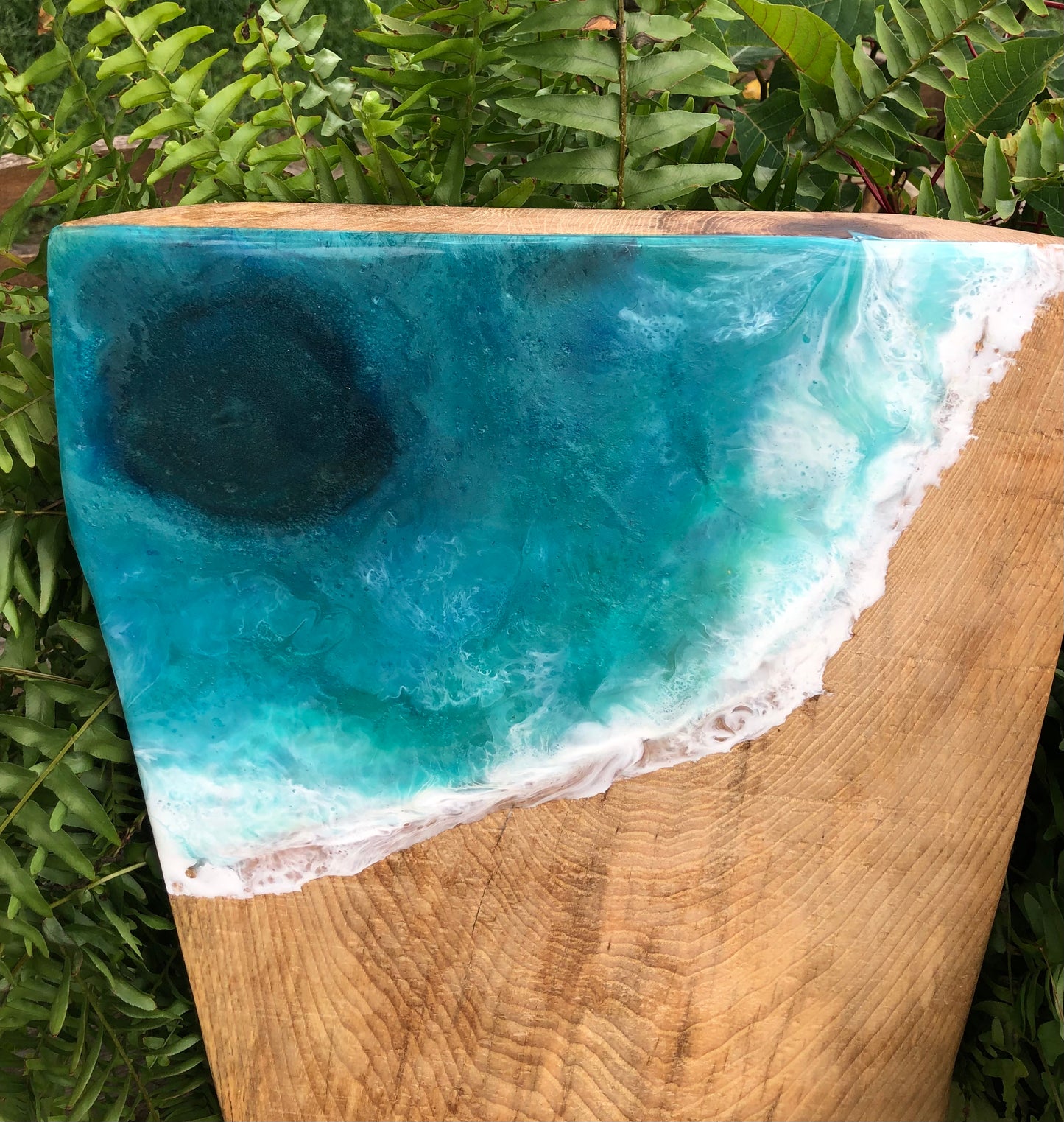 Large and HEAVY Blue Hole Charcuterie Board