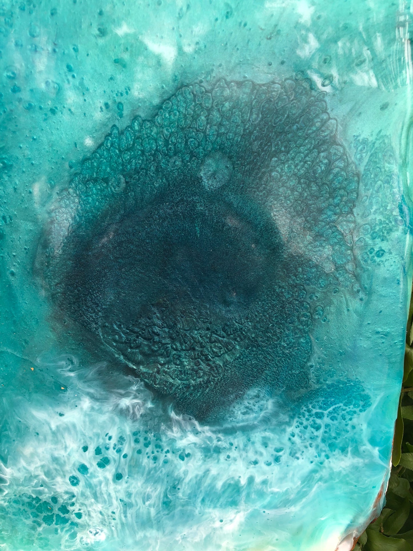 ***SOLD***Stunning Blue Hole Charcuterie Board