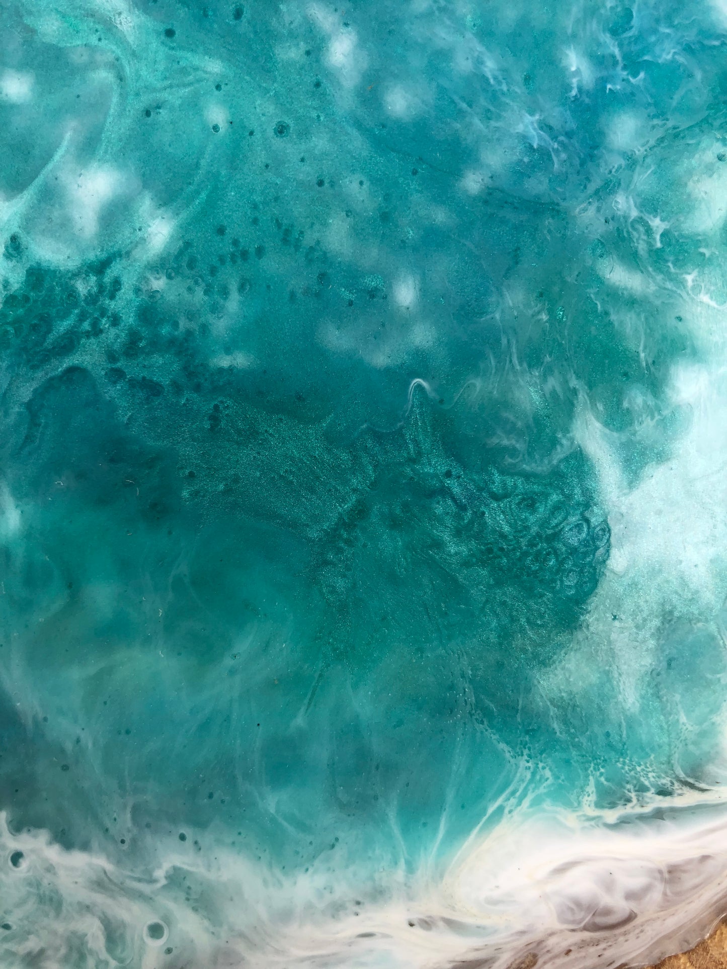 Large and HEAVY Blue Hole Charcuterie Board