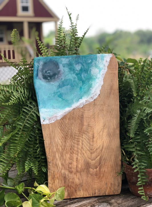 Large and HEAVY Blue Hole Charcuterie Board