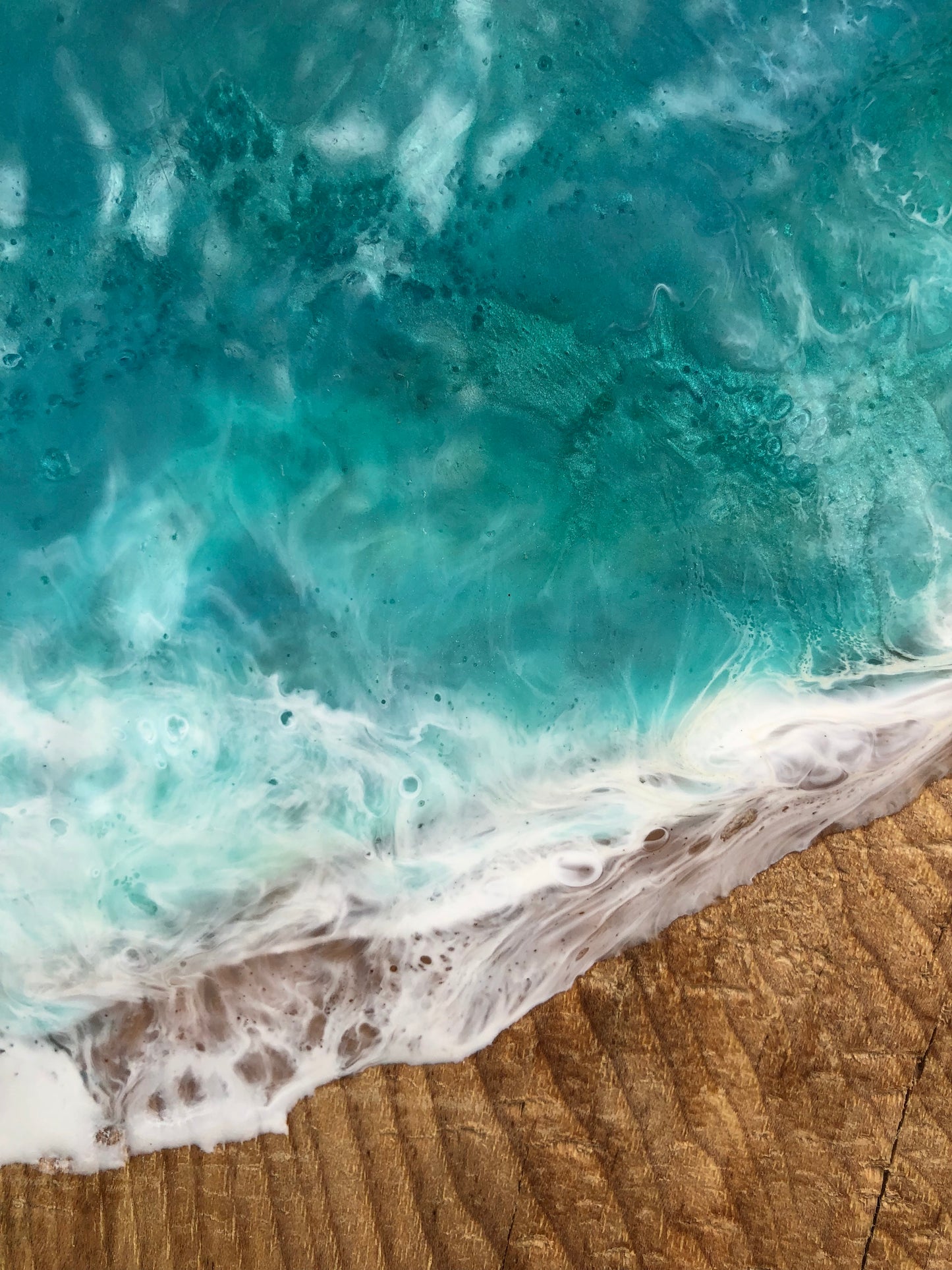 Large and HEAVY Blue Hole Charcuterie Board