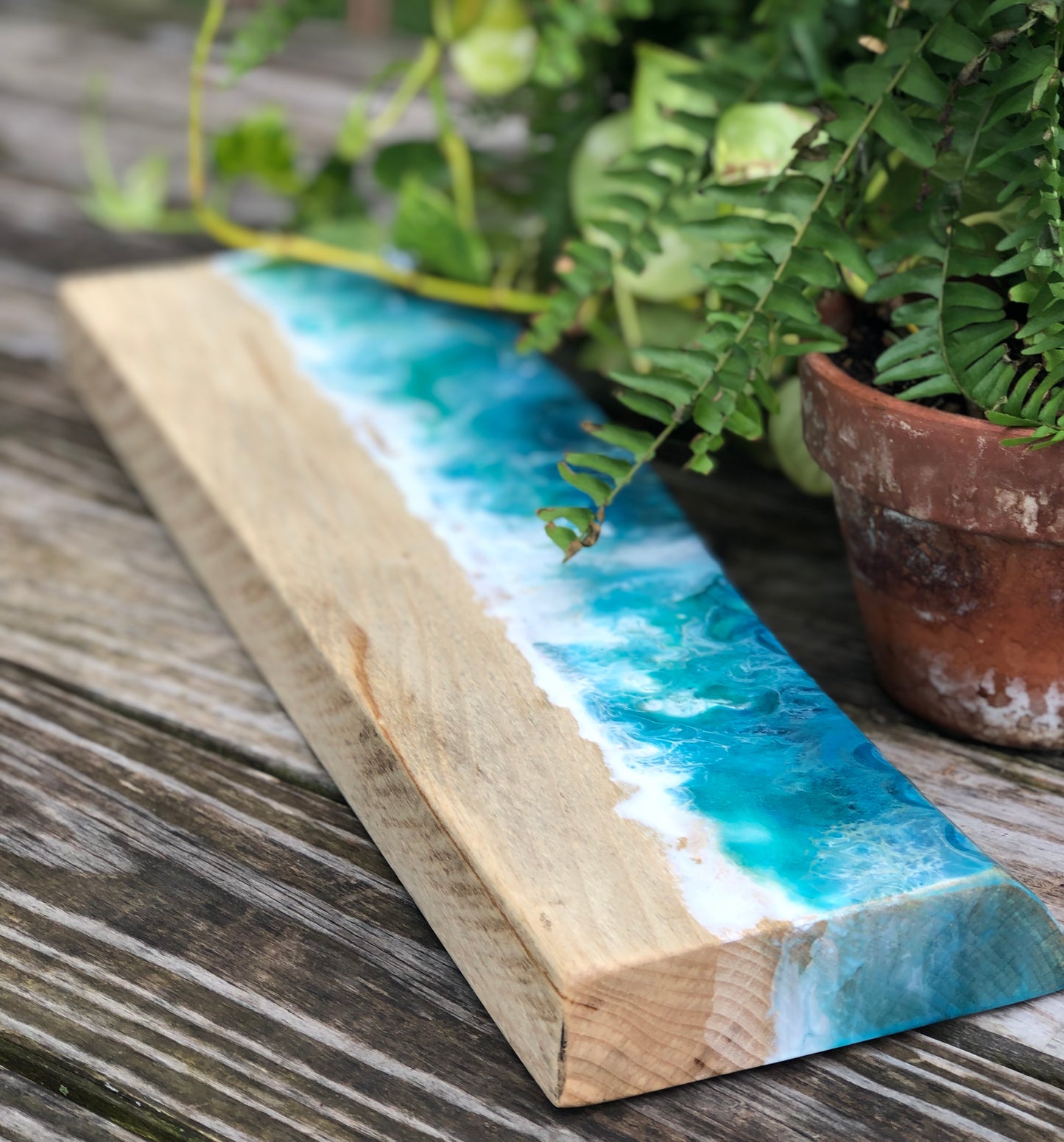 ***SOLD***Very Long Ocean Charcuterie Board