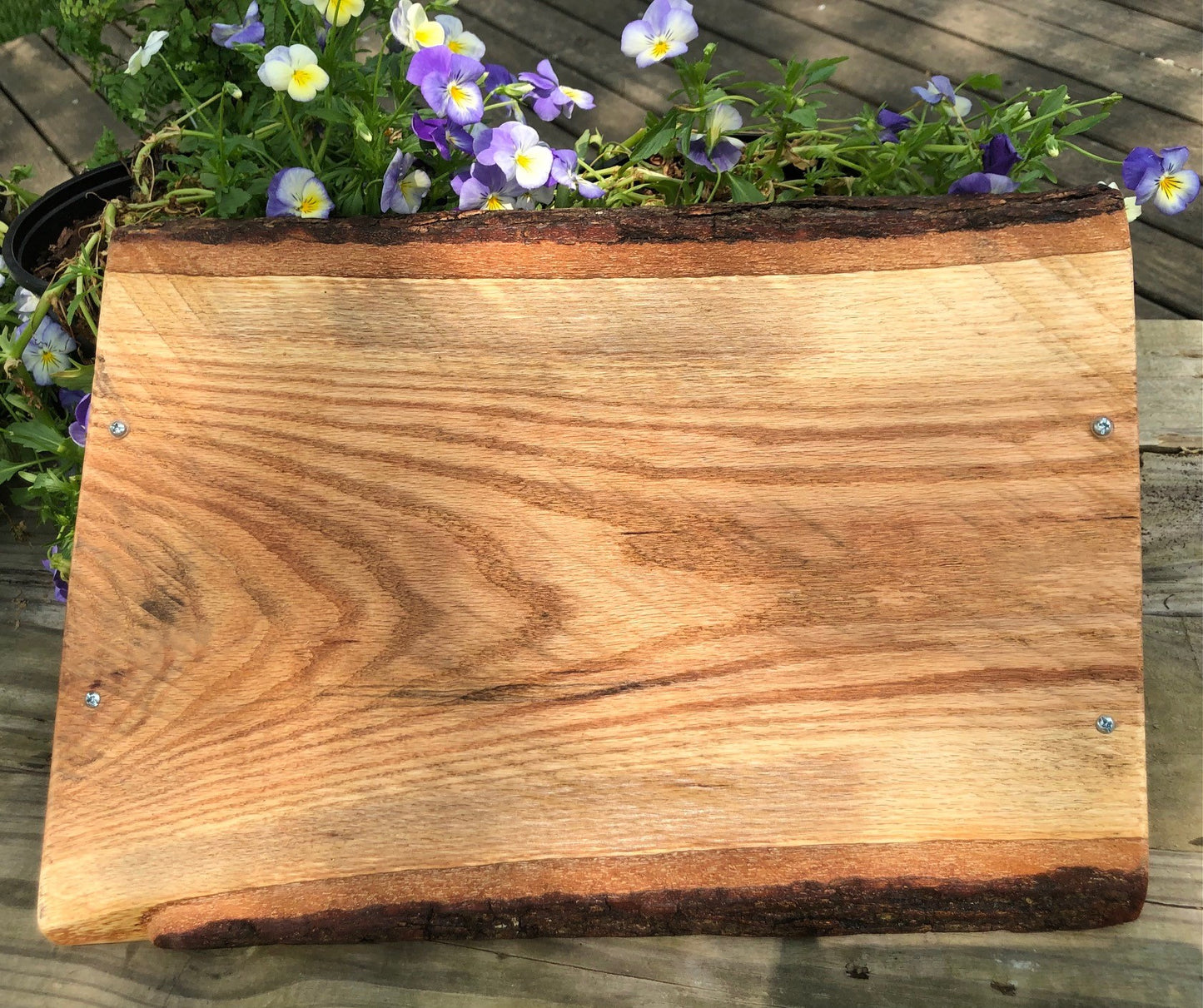 ****SOLD****Red Oak Charcuterie/Serving/Cutting Board