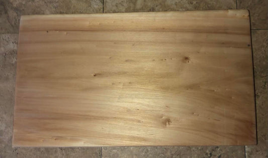 ***SOLD***Huge Slab Butcher Block/Cutting Board with Epoxy live edge