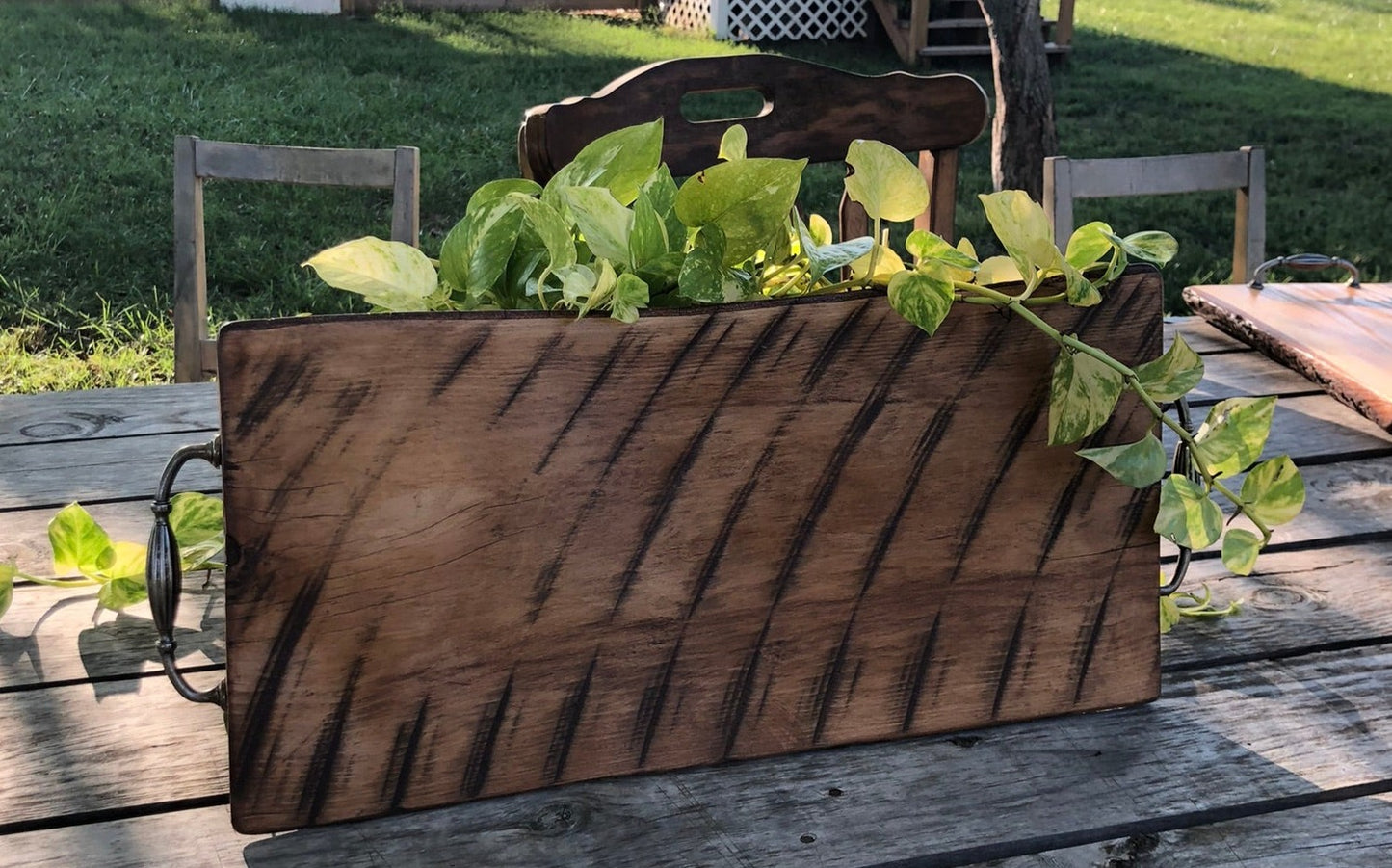 ***SOLD***Poplar Charcuterie/Serving/Cutting Board