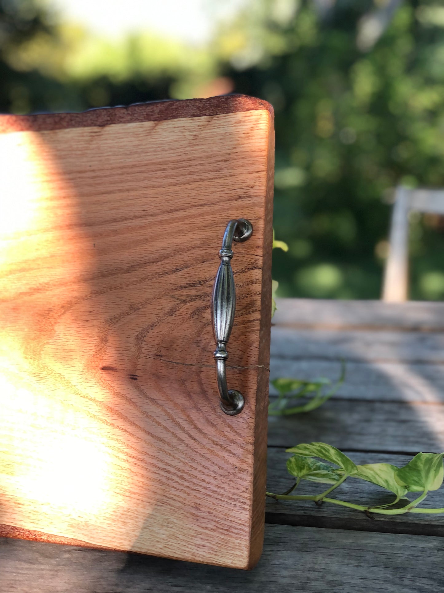 ****SOLD****Red Oak Charcuterie/Serving/Cutting Board