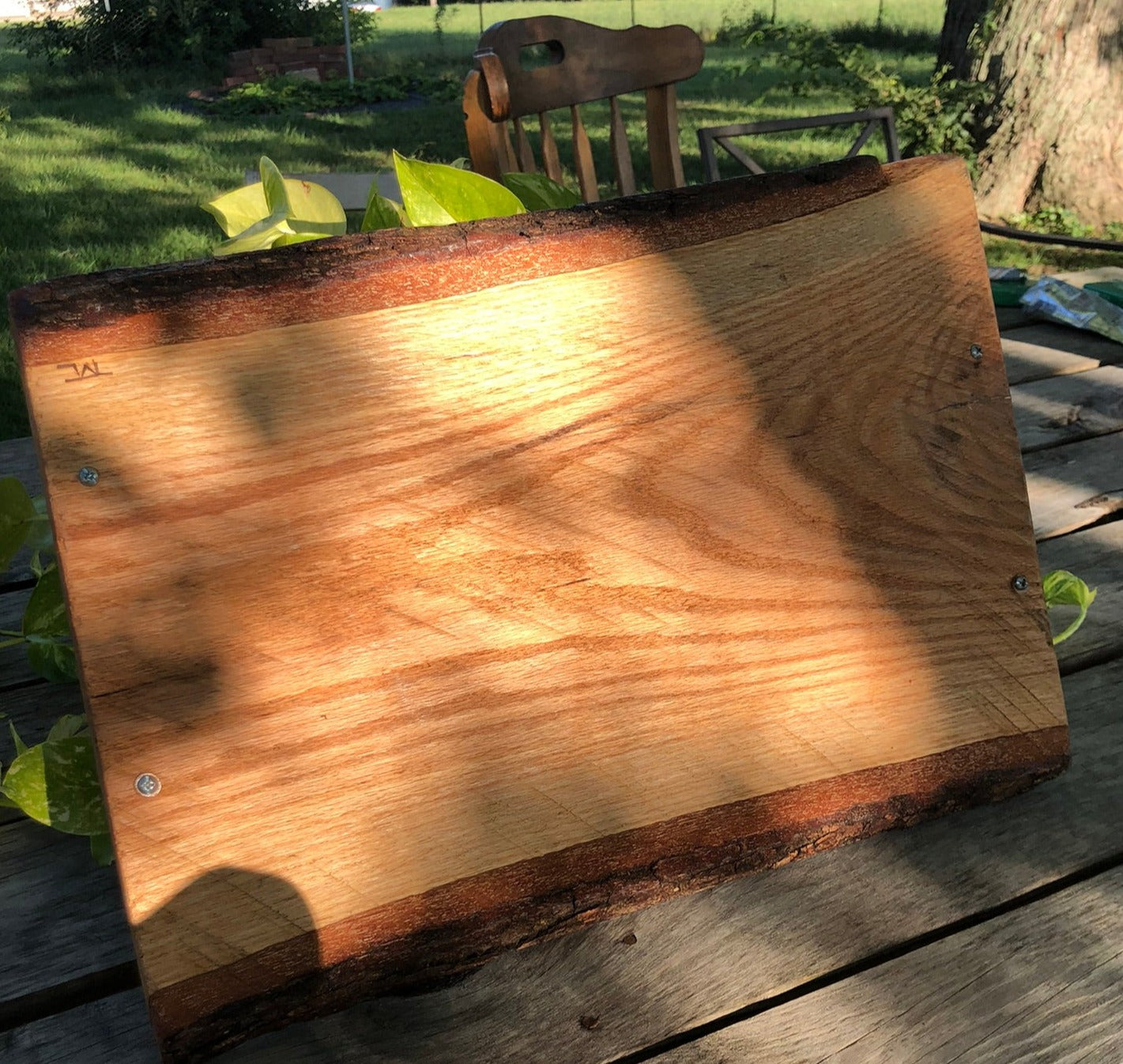 ****SOLD****Red Oak Charcuterie/Serving/Cutting Board