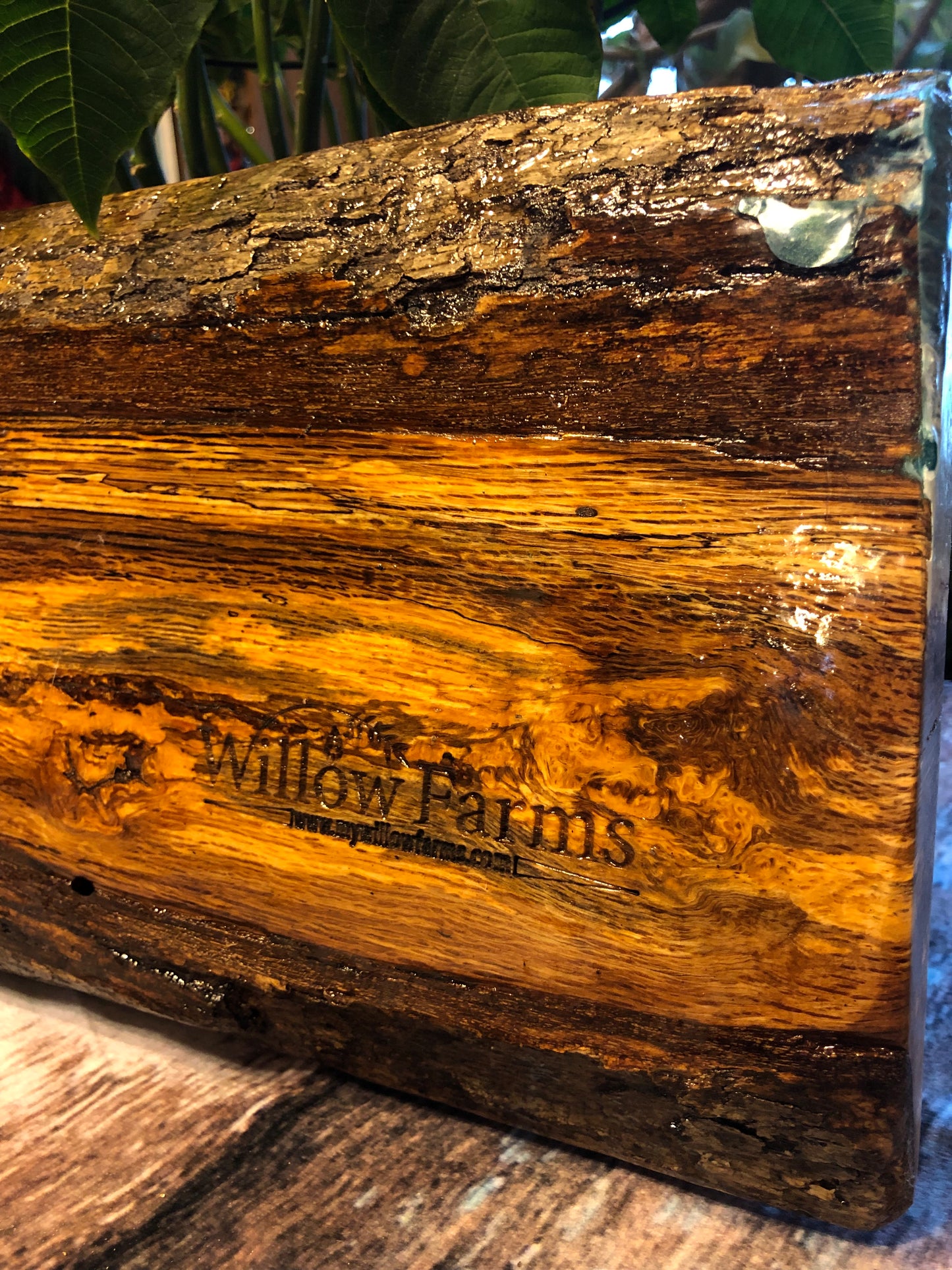 HUGE Stormy Beach Style Art Epoxy Charcuterie/Serving Board